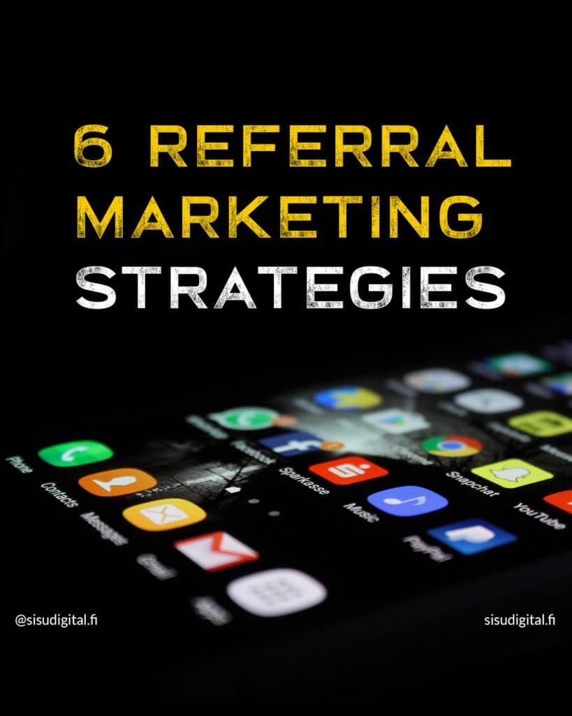 6 estrategias de marketing de recomendación 1