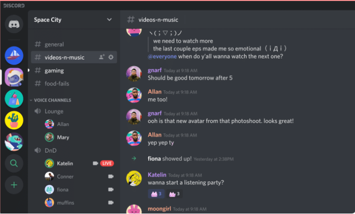 outils de communication gratuits - discord