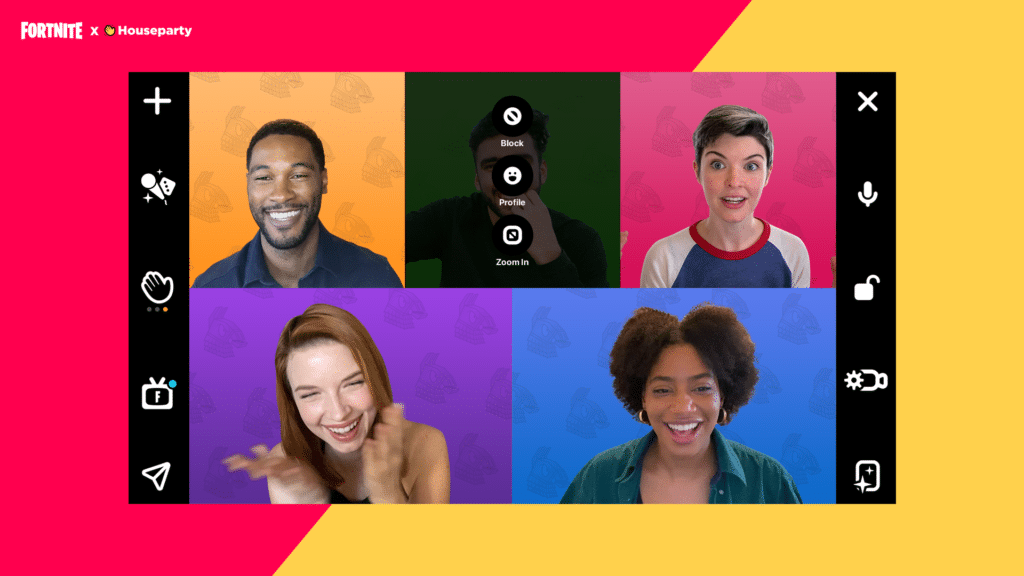 free communication tools - houseparty