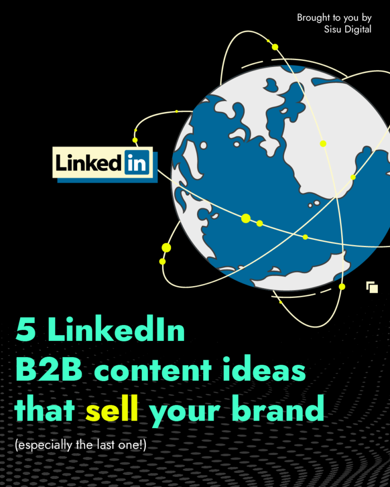 LinkedIn post ideoita B2B