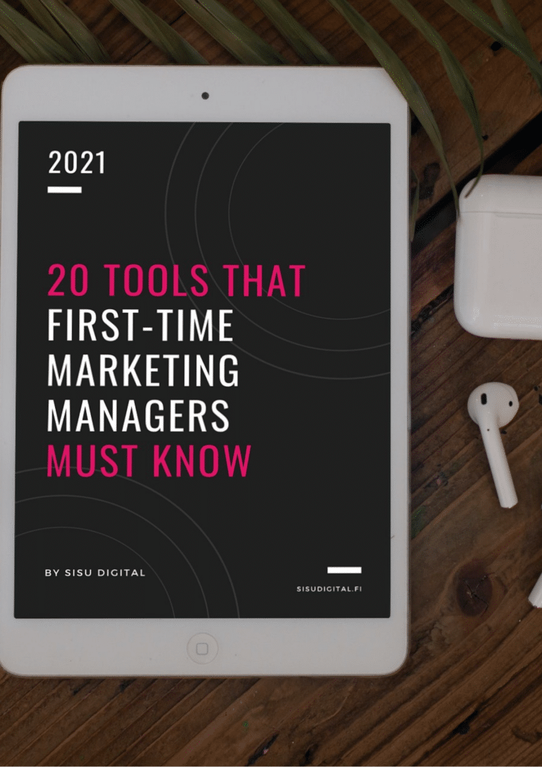 marketing tools for first-time marketing managers